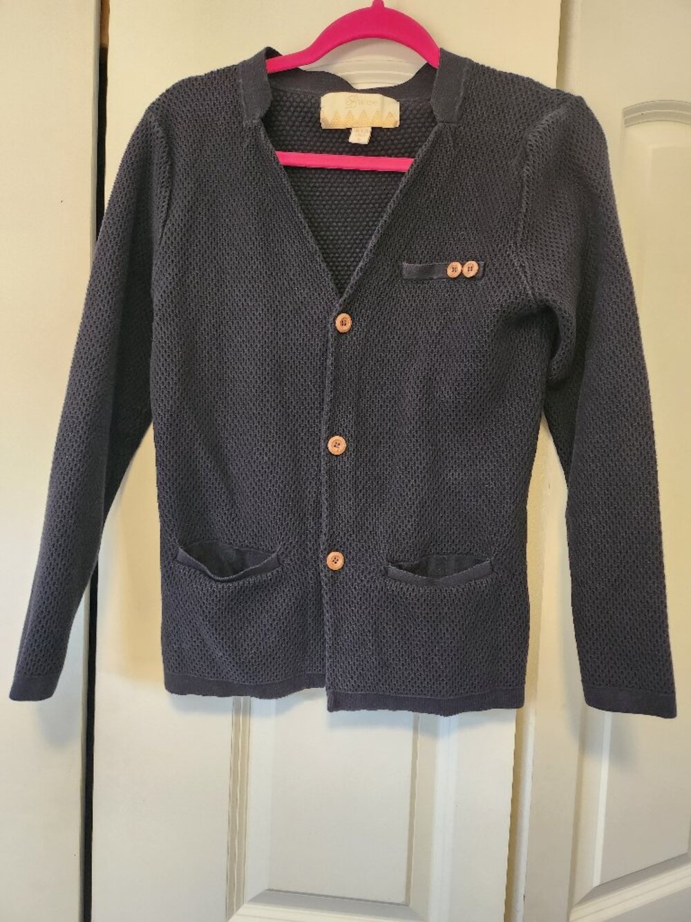 Bestow Black Knit Cardigan – Size M